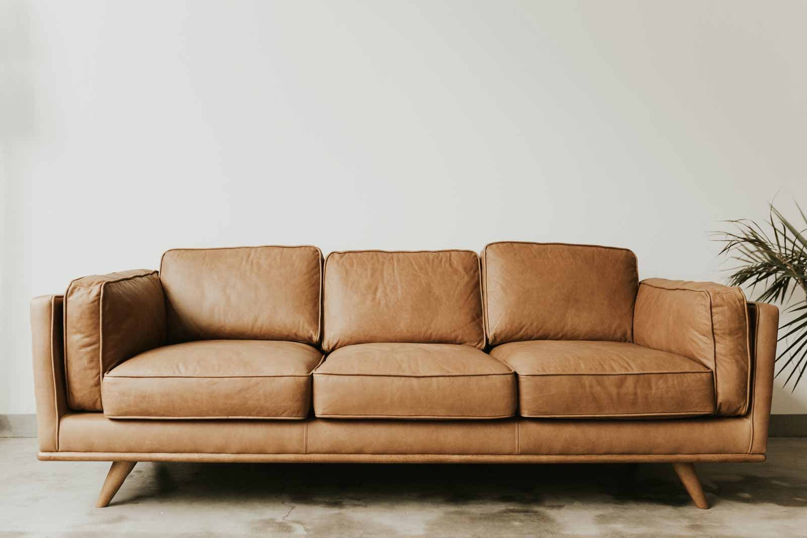 Leather Sofa, image 1